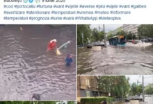 Photo of Невреме во Букурешт: Поплави, соборени дрвја и доцнења на летови