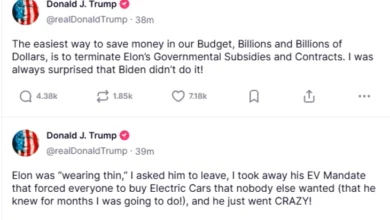 Photo of Трамп се заканува со поништување на владини договори на „лудиот“ Маск