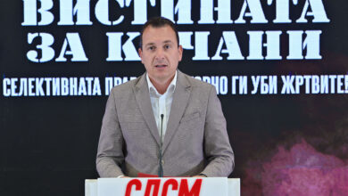 Photo of (ВИДЕО) Талески: Вистината за Кочани – ВМРО-ДПМНЕ да каже колку пари од донации земале од осомничените од Пулс?