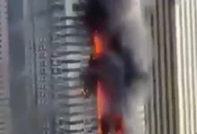 Photo of (ВИДЕО) Голем пожар во Дубаи: Гореше небодер со 67 ката, евакуирани речиси 4.000 луѓе
