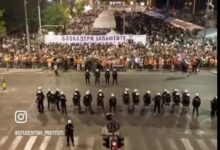 Photo of (Видео) Снимка од дрон од вчерашниот протест во Белград: олку нè затру со омраза и поделби, што повеќе не знаеме кој ни е брат, а кој непријател