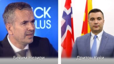 Photo of Беким Незири и Дритон Кучи се министрите за кои е запрена постапката за Кочани