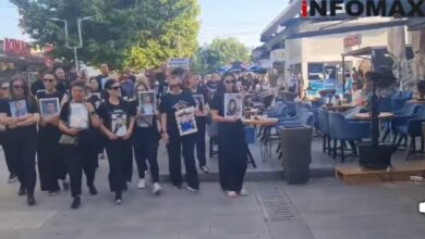 Photo of (ВО ЖИВО) Започна Маршот на ангелите – протестираат семејствата за загинатите деца во пожарот во Кочани