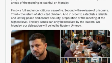 Photo of Зеленски потврди дека украинска делегација ќе учествува на разговорите во Истанбул
