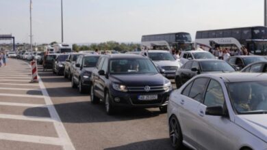 Photo of Колони на границите, nа ГП Табановце се чека околу 15-30 минути