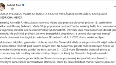 Photo of Фицо подготвен да се сретне со Мерц „за да го решат прашањето за санкциите против Русија“