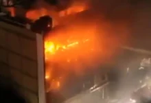 Photo of Најмалку 50 загинати во голем пожар во хипермаркет во Кут, Ирак