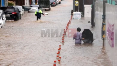 Photo of Повеќе од 5.000 луѓе евакуирани во Јужна Кореја поради поплавите