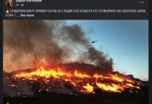 Photo of Градоначалникот на Бутел објави слика од Калифорнија и кажа дека ја следи состојбата со пожарот на Скопска Црна Гора