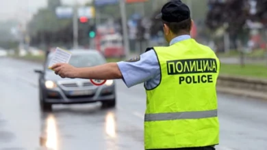 Photo of За осум часа 128 сообраќајни прекршоци на територија на СВР Скопје