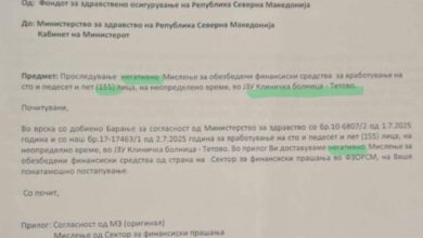 Photo of ДУИ: Невработувањето на 155 медицински сестри во Тетовската клиничка болница е срамен, дискриминаторски и политички мотивиран чин