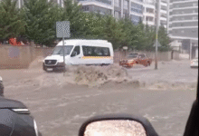 Photo of ВИДЕО: Силно невреме ја погоди Анкара, делови од градот се поплавени