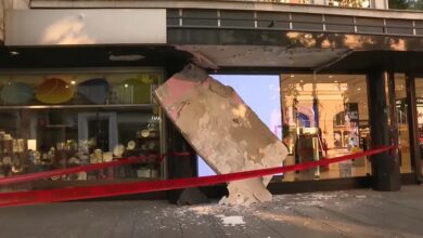 Photo of Во центарот на Белград се урна дел од настрешница 