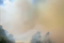 Photo of (Видео) „Сами се бориме со огнот“ – Мештаните на Чучер и Горњане бараат помош – „Ако не интервенира некој отиде манастирот!“