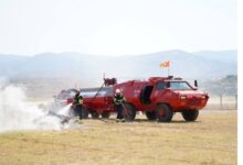 Photo of Поради пожар затворен за сообраќај автопатот од наплатна рампа Миладиновци до клучка Бунарџик, во двата правца, возилата се насочуваат кон Петровец