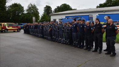 Photo of (Фото) Пожарникарите од Словенија на пат кон Македонија, доаѓаат над 60 луѓе со 18 возила