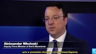 Photo of Николоски за ТВ Франс 24: Работиме паралелно на развој на двата паневропски коридори 8 и 10, бараме силна подршка од европските земји