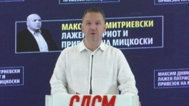 Photo of (ВИДЕО) Костовски: Максим Димитриевски е најголемо разочарување, лажен патриот и приврзок на Мицкоски