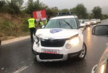 Photo of Тројца полицајци се повредени, со службен „Крајслер“ се судриле со „Опел“ во Скопје