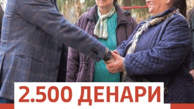 Photo of Герасимовски: 2.500 денари еднократна помош за пензионери со ниски примања
