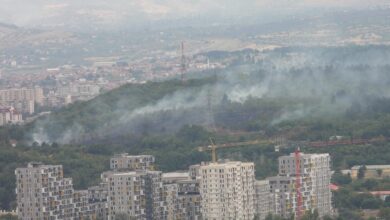 Photo of ФОТО+ВИДЕО: Нов пожар ја зафати парк-шумата во Гази Баба