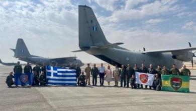 Photo of Авиони на грчкото воено воздухопловство исфрлиле 8,5 тони основни прехранбени производи во Газа