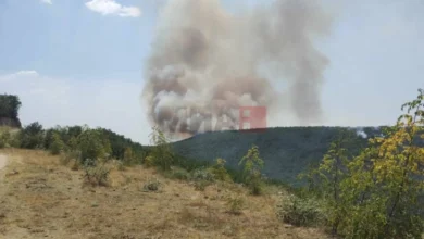 Photo of ЦУК: Два активни пожари, во НП „Јасен“ и во струмичко Сарај