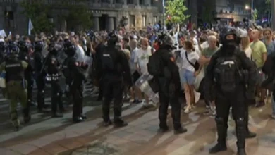 Photo of Видео: Протести ширум Србија, инциденти пред простории на СНС во Нови Сад