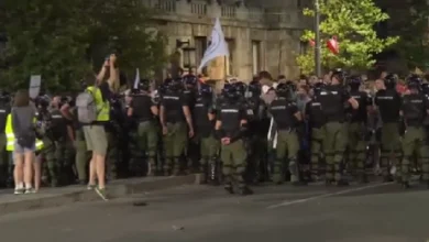 Photo of Полицијата во Белград употреби солзавец за да растера демонстранти