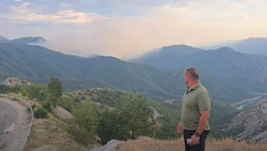 Photo of Пожарот во ловиштето „Јасен“ сè уште активен, одбраната на објектите на претпријатието продолжува и во текот на ноќта