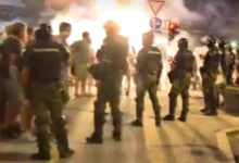 Photo of Видео: Полицијата во Белград употреби солзавец за да растера демонстранти