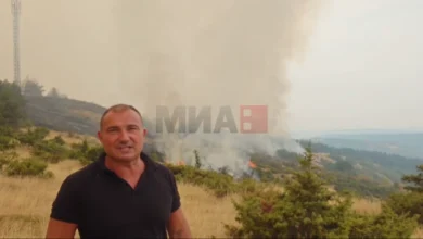 Photo of Ангелов: Пожарите во Јасен и Јегуновце најсериозни, очекуваме стабилизирање