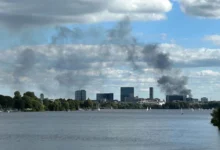 Photo of Пожар избувна во пристаништето во Хамбург, затворен е голем автопат