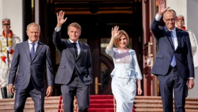 Photo of Мерц, Макрон и Туск во Кишињев ѝ дадоа поддршка на Молдавија за пристапување кон ЕУ