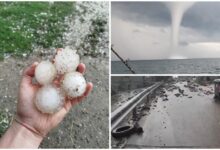 Photo of Торнадо ја погоди северна Италија, паѓаше и град со големина на топка за голф