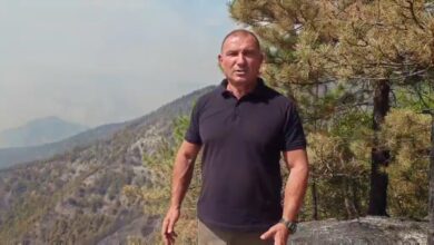 Photo of Горат десет пожари на отворено, оној во „Јасен“ и натаму е најтежок за гаснење, вели директорот на ДЗС, Стојанче Ангелов