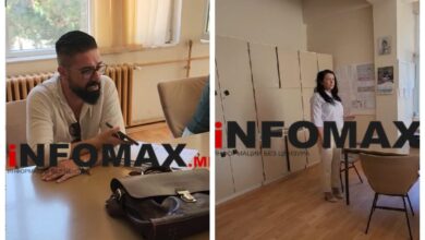 Photo of (Видео) Продолжува хаосот во средното училиште во Демир Хисар: Полицијата ги легитимира новинарите, обиена канцеларијата на директорката