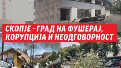 Photo of Левица: Скопје живее со привиди на модерност додека реалноста е кал