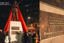 Photo of (ФОТО) По критиките за фонтот и обвинувањата за сквернавење на македонскиот јазик – Општина Битола ќе ја замени плочата на споменикот од Турунџев