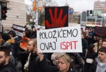Photo of Српските студенти му одговорија Вучиќ: Распишете избори, па ќе дебатираме