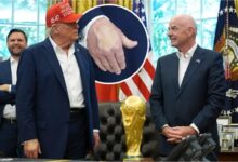 Photo of Што се случува со американскиот претседател? Трамп ги крие модринките и отокот на рацете со дебел слој шминка, објави 4NEWS.mk