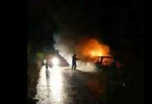 Photo of Повеќе патнички и товарни возила опожарени синоќа во пожар во Куманово