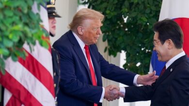 Photo of Модринката на Трамп повторно ги разгорува гласините за здравјето