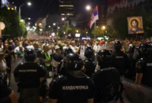 Photo of И вечерва протести низ Србија