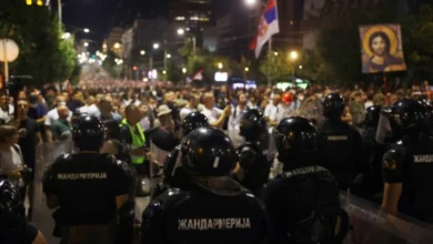 Photo of И вечерва протести низ Србија