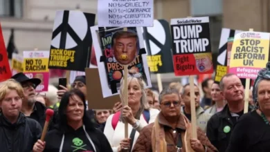 Photo of Протести во Виндзор и центарот на Лондон против посетата на Трамп