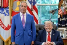 Photo of Најџел Фараж се сретна со Трамп во Вашингтон