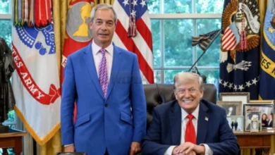 Photo of Најџел Фараж се сретна со Трамп во Вашингтон