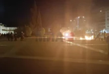 Photo of Видео: Молотови коктели во Атина по протестот за железничката несреќа