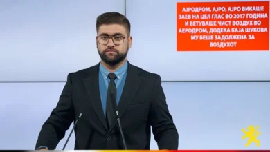 Photo of (ВИДЕО) Манасиевски: Заев во 2017 година ветуваше чист воздух во Аеродром – Каја Шукова му беше задолжена за воздухот